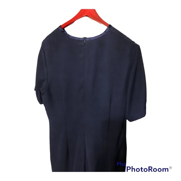 Size 12 Navy Two Piece Mother of the Bride Outfit - Picture 3 of 4